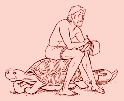 Achilles on a turtle
